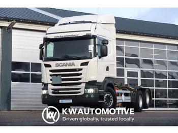 Camião com sistema de cabo SCANIA R 450
