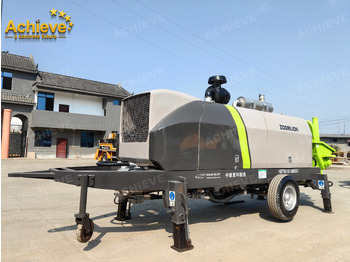 Bomba de betão estacionária Zoomlion 2022 Zoomlion HBT 90.18.186RSU hydraulic Concrete Trailer Pump in China【ACHIEVE】TOP CONDITION!!!: foto 2