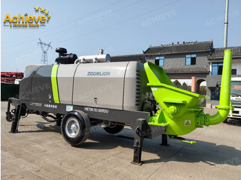 Bomba de betão estacionária Zoomlion 2022 Zoomlion HBT 90.18.186RSU hydraulic Concrete Trailer Pump in China【ACHIEVE】TOP CONDITION!!!: foto 4