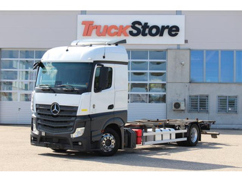 Camião transportador de contêineres/ Caixa móvel MERCEDES-BENZ Actros 1845