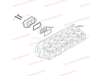Junta de motor por Ônibus FPT IVECO CASE Cursor9Bus F2CFE612D*J231/F2CFE612A*J098 5802748674 FLAT GASKET ENGINE 504154202: foto 4
