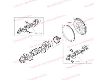 Engine bearing IVECO