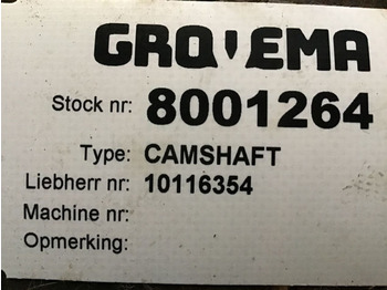 Árvore de cames LIEBHERR