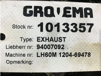 Tubo de escape Liebherr Exhaust: foto 4