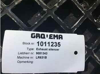 Tubo de escape Liebherr Exhaust Silencer: foto 3