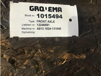 Eixo e peças LIEBHERR