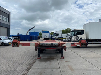 Semi-reboque transportador de contêineres/ Caixa móvel Broshuis MFCC / 2x Extendable / SAF + Disc Brakes / 1x Lift Axle / 45FT: foto 5