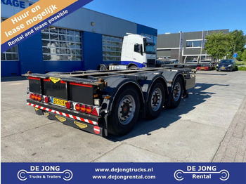 Semi-reboque transportador de contêineres/ Caixa móvel BROSHUIS