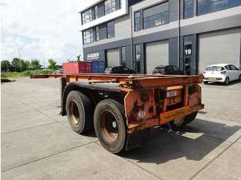 Semi-reboque transportador de contêineres/ Caixa móvel Van Hool 20 FT Container Chassis / Steel Suspension / Double Tyres: foto 3