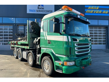 Camião grua Scania R480 8x4 SWS SZM/Kran/Pritsche: foto 5