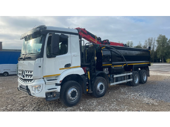Camião basculante, Camião grua MERCEDES-BENZ AROCS: foto 2