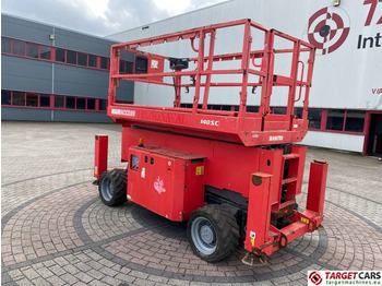 Plataforma de Tijera/ Plataforma de tesoura Manitou 140SC Diesel 4x4 Scissor Work Lift 1412cm: foto 4
