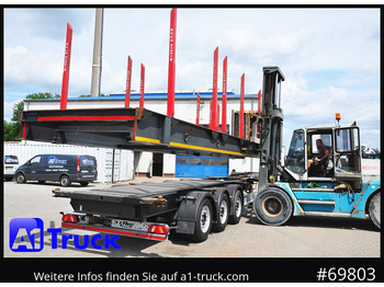 Semi-reboque transporte de madeira FLIEGL