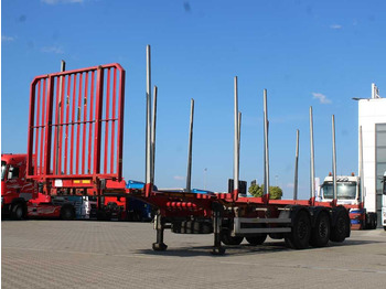 Semi-reboque transporte de madeira