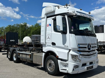 Camião transportador de contêineres/ Caixa móvel Mercedes-Benz Actros 2545 6x2 BDF E6, Retarder, Alufelgen: foto 3
