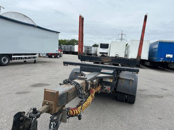Reboque transporte de madeira Ressenig 2-Achs Holztransporter ausziehbar: foto 2