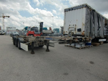 Semi-reboque transportador de contêineres/ Caixa móvel Schmitz Containerchassi 3-achsig SCF 24G45 Slider: foto 3