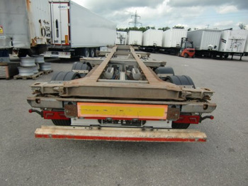 Semi-reboque transportador de contêineres/ Caixa móvel Schmitz Containerchassi 3-achsig SCF 24G45 Slider: foto 5
