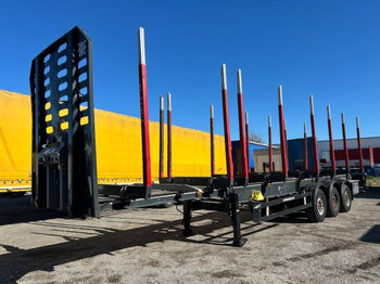 Semi-reboque transporte de madeira SCHWARZMÜLLER