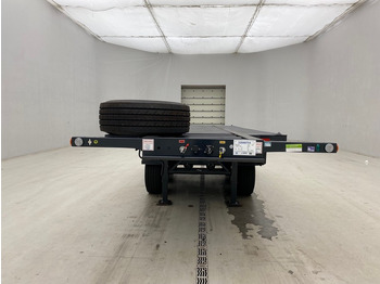Semi-reboque transportador de contêineres/ Caixa móvel novo SERGOMEL Chassis/Plateau 20FT - NEW: foto 2