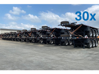 Semi-reboque transportador de contêineres/ Caixa móvel SERGOMEL
