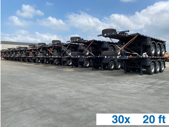 Semi-reboque transportador de contêineres/ Caixa móvel SERGOMEL