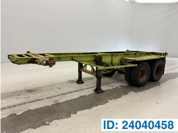 Semi-reboque transportador de contêineres/ Caixa móvel VAN HOOL 20'