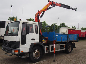 Camião basculante, Camião grua Volvo FL6.180: foto 2 Camião basculante, Camião grua Volvo FL6.180: foto 2