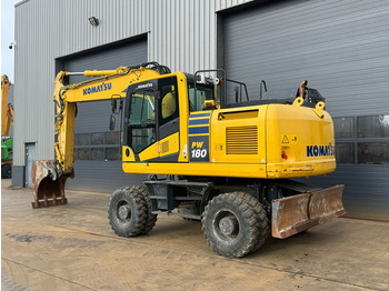 Escavadeira de rodas Komatsu PW180-11: foto 2