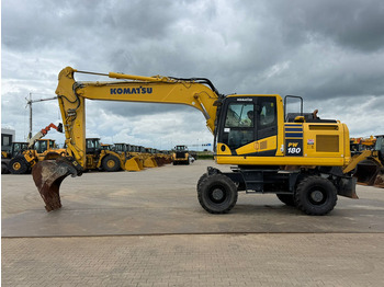 Escavadeira de rodas KOMATSU PW180
