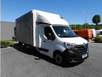 Carrinha de lona RENAULT MASTER  TARPAULIN 10 PALLETS WEBASTO CRUISE CONTROL LED LIGHTS PNEUMATICS AIR CONDITIONING  165HP: foto 4