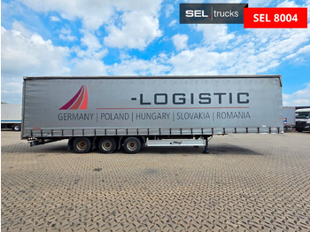 Semi-reboque de lona Fliegl SDS01 / Hubdach / EDSCHA / Mega / Liftachse: foto 4