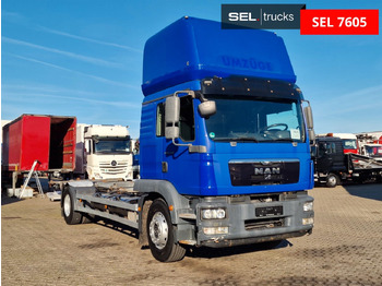 Camião transportador de contêineres/ Caixa móvel MAN TGM 18.340 4X2 LL / Ladebordwand / 3 Betten: foto 3