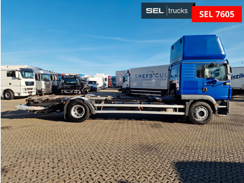 Camião transportador de contêineres/ Caixa móvel MAN TGM 18.340 4X2 LL / Ladebordwand / 3 Betten: foto 4
