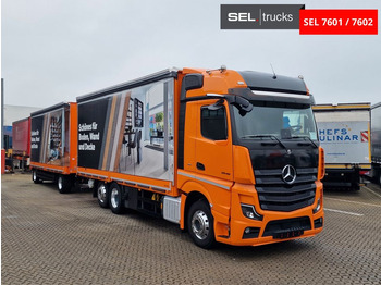 Camião de lona Mercedes-Benz Actros 2548 / Retarder / Aluklappen / Euro 6E: foto 3