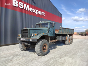 Camião de caixa aberta/ Plataforma, Camião grua KrAZ 255 B, 6x6: foto 1