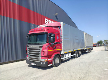 Camião de lona SCANIA R 420