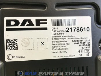 Painel de instrumentos por Camião DAF CF Euro 6: foto 3