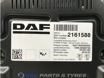 Painel de instrumentos por Camião DAF XF106: foto 3