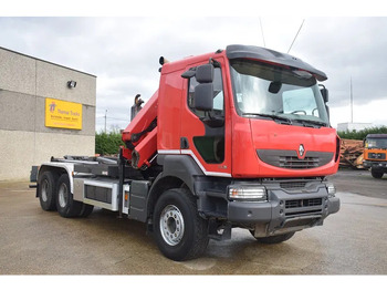 Camião polibenne RENAULT Premium Lander