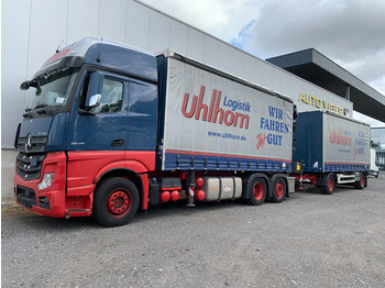 Camião de lona MERCEDES-BENZ Actros 2548