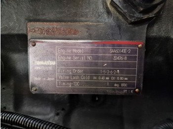 Motor por Máquina de construção Komatsu SAA6D140E-2 Engine (Plant) PC800 Excavator: foto 2