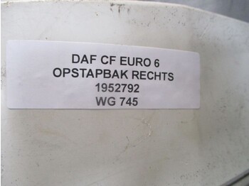Cabine e interior por Camião DAF CF 1952792 OPSTAPBAK EURO 6: foto 2