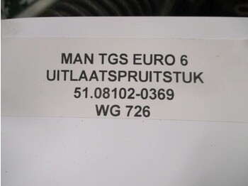 Colector de escape por Camião MAN TGS 51.08102-0369 UITLAATSPRUITSTUK EURO 6: foto 2