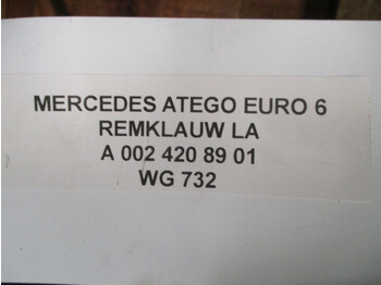 Pinça de freio por Camião Mercedes-Benz ATEGO A 002 420 89 01// 16 01 REMKLAUW EURO 6 VOOR EN ACHTER: foto 5