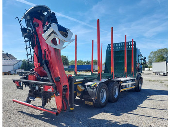 Camião de transporte de madeira, Camião grua Scania R490 6x4 Euro 6 Kurzholz Palfinger AHK (2): foto 2 Camião de transporte de madeira, Camião grua Scania R490 6x4 Euro 6 Kurzholz Palfinger AHK (2): foto 2