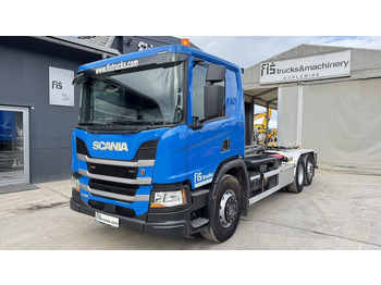 Camião transportador de contêineres/ Caixa móvel SCANIA P 360