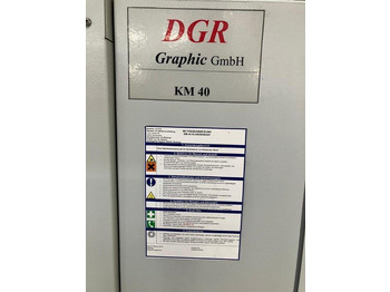 Máquina de impressão book on Demand Perfect Binder - spine gluing station DGR Graphic KM 40: foto 4