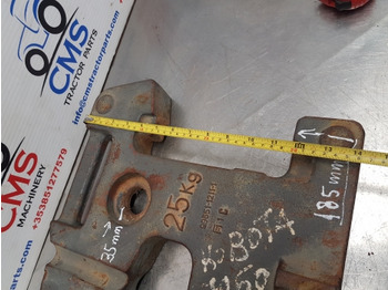 Contrapeso por Trator Ford New Holland Case,mf, Kubota Front Weight Slice 25kg 99651-1211-1: foto 3