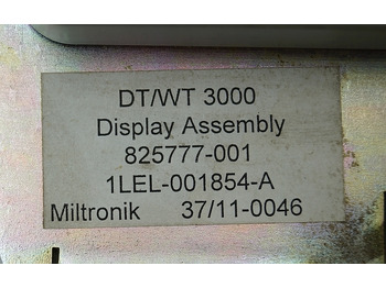 Painel de instrumentos por Equipamento de movimentação Crown 825777-001 | DT/WT3000 display 825777-001 1LEL-001854-A Miltronik 37/11-00 DT/WT3000 display 825777-001 1LEL-001854-A Miltronik 37/11-0046: foto 2